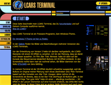 Tablet Screenshot of lcars-terminal.de
